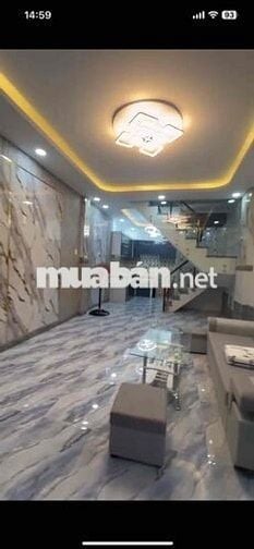 cần bán nhà hẻm 721 Trần Xuần Soạn 1 trệt 1 lầu 2 phòng ngủ 2 WC