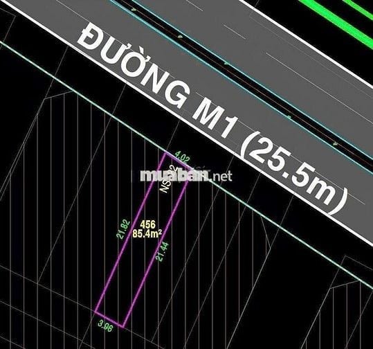 MẶT TIỀN KINH DOANH Đ.18(M1) - 4X22M - ĐƯỜNG RỘNG 35M - 8 TỶ 580TR TL