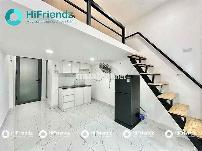 CHO THUÊ DUPLEX ĐẦY ĐỦ NỘI THẤT-CỬA SỔ KÍNH LỚN SIÊU THOÁNG MÁT