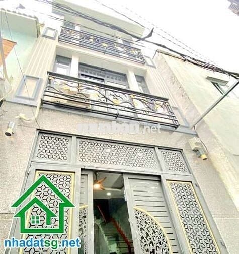 NHÀ ĐẸP HẺM 4M. LẠC LONG QUÂN - LÝ THƯỜNG KIỆT.  DT: 49,5m² - 6PN, 7WC