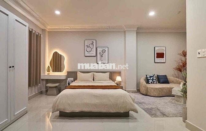 Cho thuê Căn 1PN/Studio full nội thất ngay Sân bay Tân Sơn Nhất