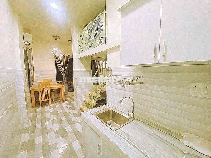 Cho thuê căn hộ đầy đủ tiện nghi ngay cầu chữ Y Qua Q5 2p đi xe