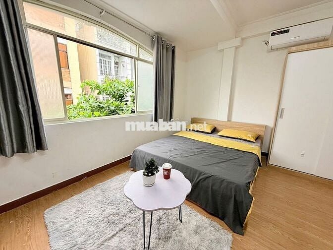 🌿 Căn Hộ Studio Mới 100% – Cửa Sổ Lớn Siêu Thoáng – Nguyễn Hữu Cảnh