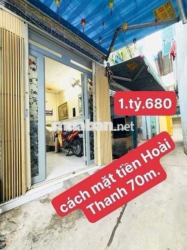 /-li Giá: 1.tỷ.680 thương lượng nhẹ
Bán nhà hẻm thông cách mặt tiền