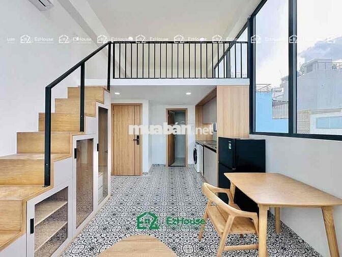 Khai trương căn hộ mới xây duplex cửa sổ trời đối diện Etown Cộng Hoà