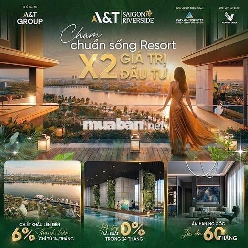 Căn hộ ven sông sài gòn, quốc lộ 13. Chỉ cần thanh toán 300tr