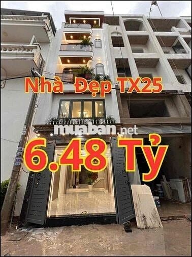NHÀ ĐẸP KHU PHÂN LÔ – ĐƯỜNG 7M – THẠNH XUÂN 25, Q12 | GARA Ô TÔ – 4PN
