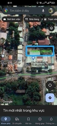 Bán gấp nền đất ngay bên cạnh đường Võ Văn Hát