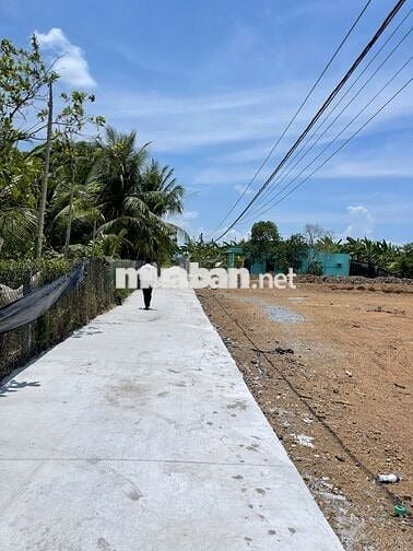 Đất ngay cầu Mỹ Lợi, Gò Công, Tiền Giang. 490tr/160m2. SHR, full thổ.