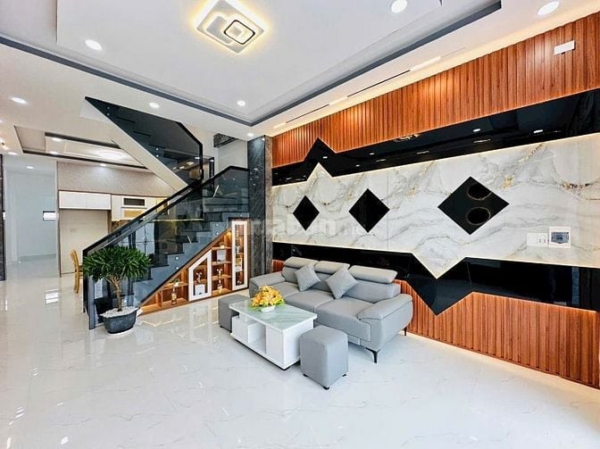 Nhà mới xây gàn kcn Cầu Tràm 112,5m2 SHR 4Pn 3Wc full 2ty280.