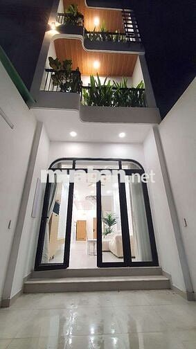 NHỈNH 6 TỶ , TÂN PHÚ , HXH, 60m2, 3 TẦNG, 4 PN full nội thất