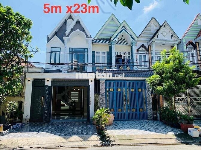 🏡Nhà 5x23👉1 Lầu Đầy Đủ Công Năng👉Gần Chợ Bà Điểm