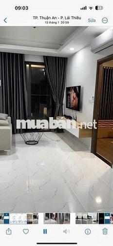 Cho Thuê 2PN2WC 65m2 nhà trống 5TR/Tháng - Full NT: 7TR/Tháng