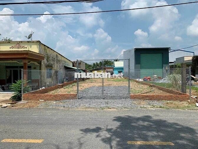 BÁN ĐẤT: 125m2 thổ cư mặt tiền Ba Sa - Tân An Hội mới - SHR