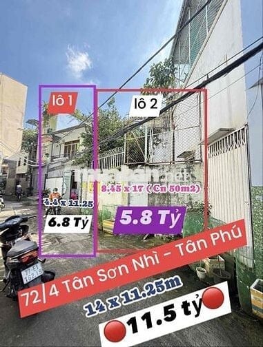 🔵Biệt thự tân sơn nhì tân phú , ngang khủng 14m nhỉnh 11 tỷ