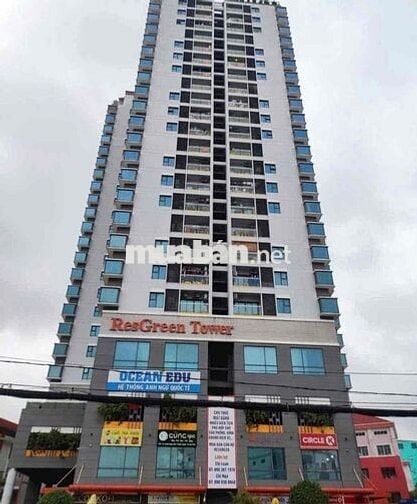 BÁN RESGREEN TOWER 52M2 2PN - TẶNG NỘI THẤT - CÓ SỔ HỒNG