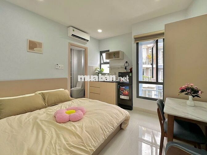 🌿 Studio Cửa Sổ Thoáng –Full Nội Thất –Phan Đăng Lưu,Tiện Đi Trung Tâm