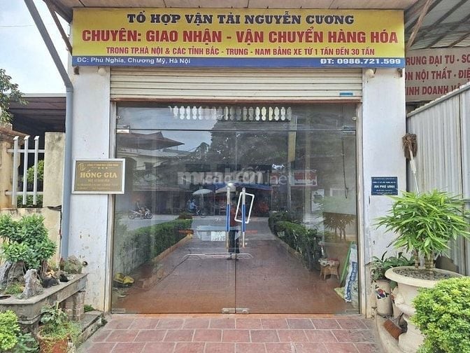 CHO THUÊ NHÀ 70m2 MẶT TIỀN QUÔC LỘ 6 PHÚ NGHĨA CHƯƠNG MỸ CHỈ 5 TRIỆU
