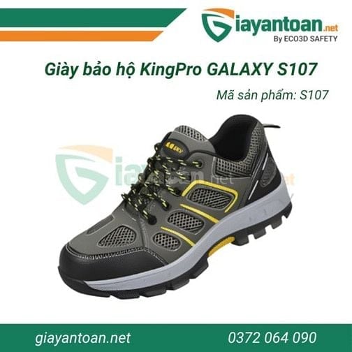 Giày bảo hộ KingPro GALAXY – Nhẹ, thoáng khí, chuẩn thể thao