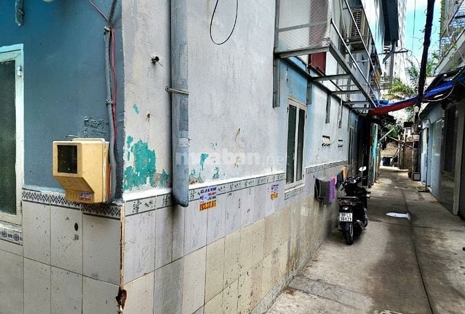 Bán 1 căn nhà Q7 gần cầu Him Lam, góc hẻm 3m. Diện tích (4,1x10,1)m