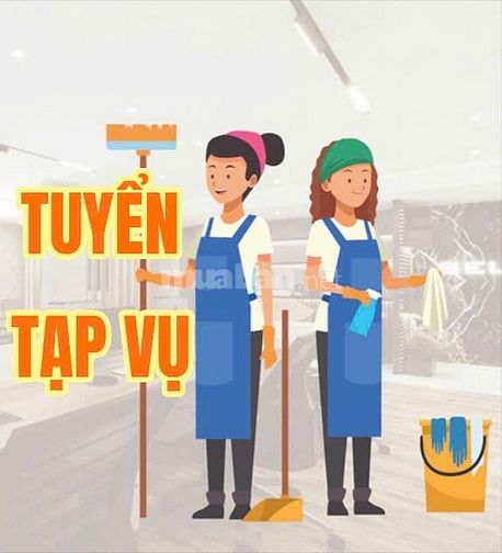 CÔNG VIỆC TẠP VỤ CHO NGƯỜI  LỚN TUỔI LƯƠNG CAO CÓ BẢO HIỂM ĐẤY ĐỦ