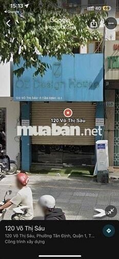 20TR/THÁNG MẶT BẰNG VÕ THỊ SÁU – TÂN ĐỊNH – QUẬN 1 ( có thương lượng