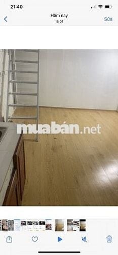Nhà 1 trệt 1 gác lững mới hoàn thiện 20m2