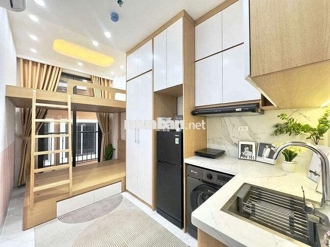 CHO THUÊ PHÒNG STUDIO GIƯỜNG TẦNG FULL NỘI THẤT GẦN ĐH LAO ĐỘNG XÃ HỘI