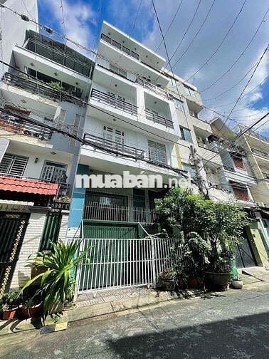 CHO THUÊ NHÀ 7x18 TRỆT HẦM 3L SÂN THƯỢNG KD TỰ DO Q3