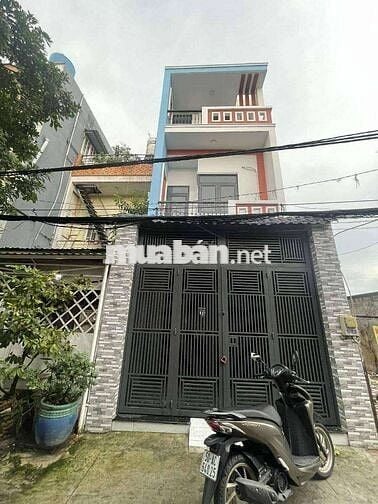 Nhà Giáp Tên Lửa , Hẻm xe hơi thông , 3 tầng , Bùi Tư Toàn , Bình Tân