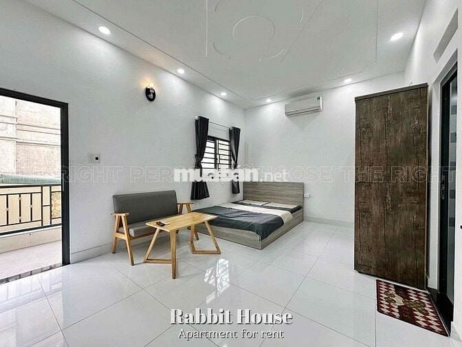 CHO THUÊ CĂN HỘ BANLCONY FULL NỘI THẤT, GẦN NHÀ THỜ TÂN ĐỊNH