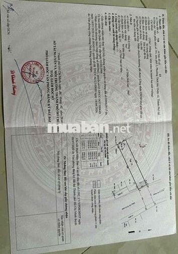 Cần bán lô đất 5 x 27 Mặt tiền Đường trần thị cờ, quận 12