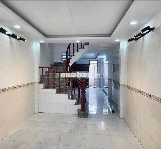 NHÀ 3 TẦNG MẶT TIỀN KINH DOANH – TÂN THỚI NHÌ, HÓC MÔN – SHR- 80M2