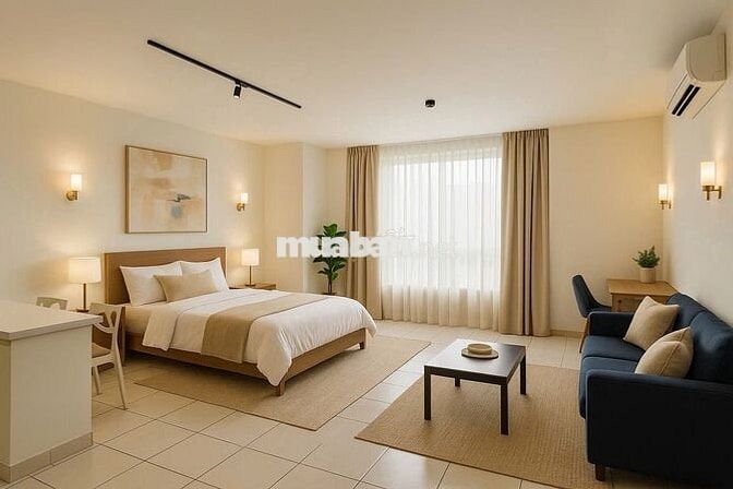 Cho thuê Căn hộ dịch vụ 56m2 Full nội thất tại Thủ Dầu Một, Bình Dương