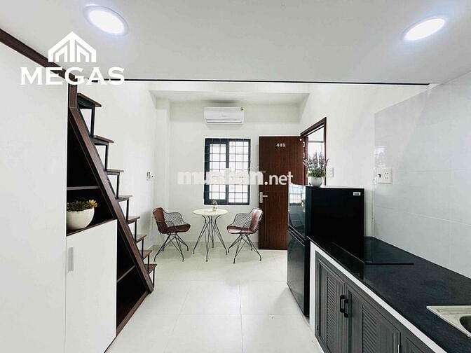 🍀CĂN HỘ CỬA SỔ LỚN ĐẦY ĐỦ NỘI THẤT NGAY VX LÊ ĐẠI HÀNH - ĐH VĂN HIẾN