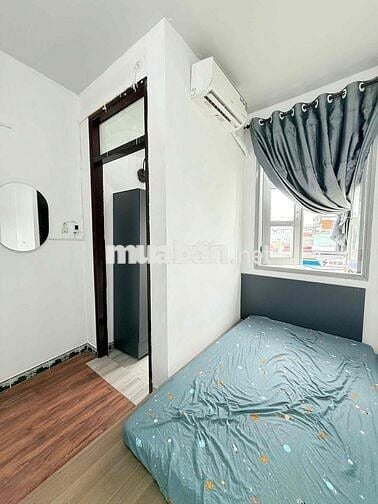 1 PHÒNG NGỦ FULL NT MỚI 100% NGAY BẾN XE MIỀN ĐÔNG CŨ