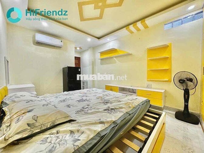 PHÒNG FULL NỘI THẤT - GIÁ MỀM - THIẾT KẾ SIÊU ĐẸP - TA QUANG BỬU Q8