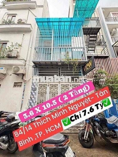 🔴Nhà 2 tầng ngay phổ quang nhỉnh 7 đồng 2 tầng