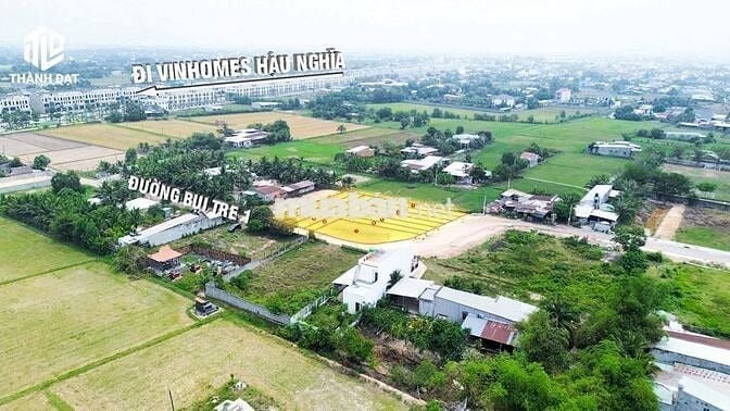 CHÍNH CHỦ BÁN NỀN - TT HẬU NGHĨA - TT HUYỆN ĐỨC HÒA GẦN VINHOMES