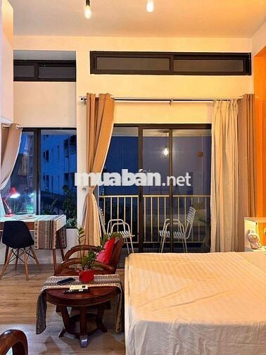 Căn hộ 1Pn ban công, full nội thất thiết kế vibe chill nhẹ nhàng