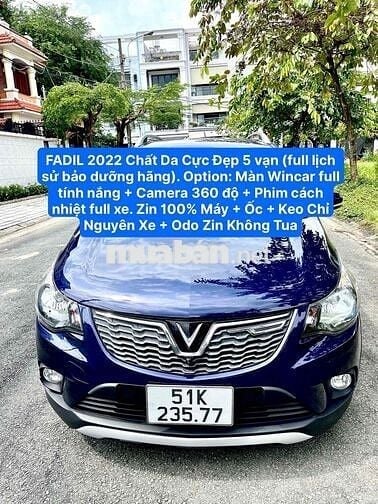 ✅ FADIL 2022 CHẤT GHẾ DA CỰC ĐẸP. OPTION CAM 360