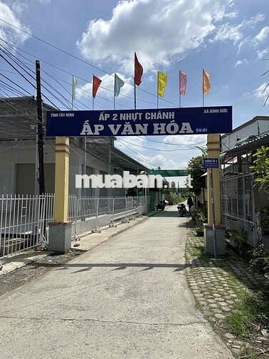 🌈 1200m ấp 2 Nhựt Chánh(có sẵn 300m thổ) - đường thông xe tải