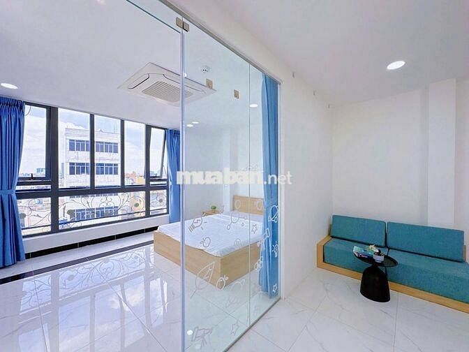 Thuê Căn Hộ 1PN 1PK Cao Cấp Đinh Bộ Lĩnh Gần Ngã Tư Hàng Xanh