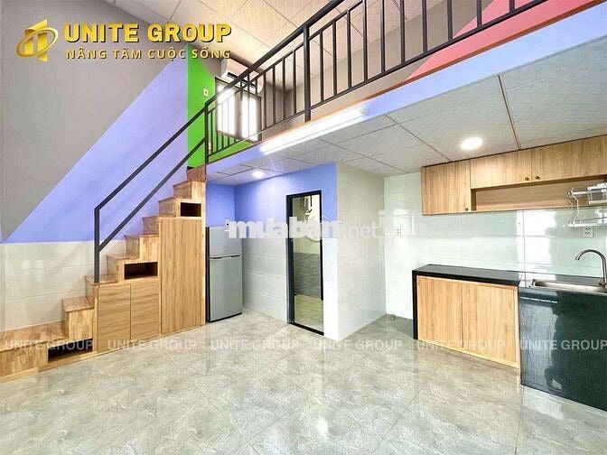 Cho thuê gác cao 1m7 gần đh TDT, RMIT, Lotte Mart.