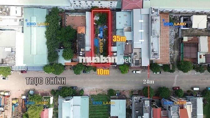 Giá mềm măt tiền kinh doanh giá tốt Vincom Dĩ An Ngã tư 550.Ngang 10m