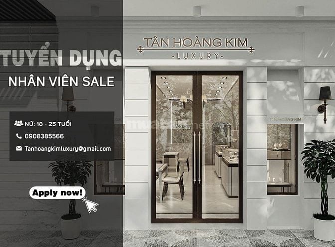 Tuyển dụng nhân viên Sale Marketing- Đồng Hồ & Trang Sức (Đa kênh)