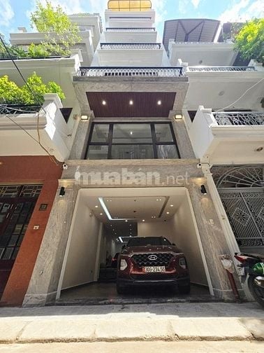 Nhà Hoàng Quốc Việt, 58m x7T-MT 4.5M-2 Thoáng-Ở-KD-Ô Tô Tránh-Nhà mới