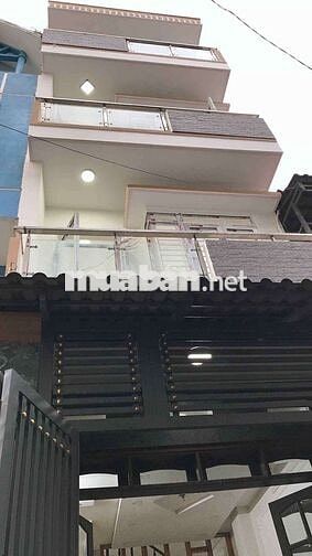 NHÀ 4 TẦNG ĐẸP - HẺM XE HƠI - GÒ XOÀI - BÌNH TÂN