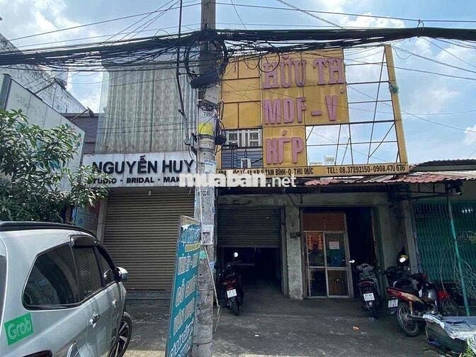 mặt bằng kinh doanh mặt tiền quốc lộ 1a 400m2 tam bình thủ đức
