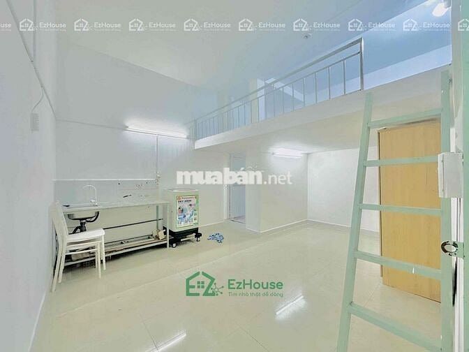 căn hộ Ban Công Gác Cao Máy Giặt Riêng Ngay Mega Bình Phú - Hậu Giang